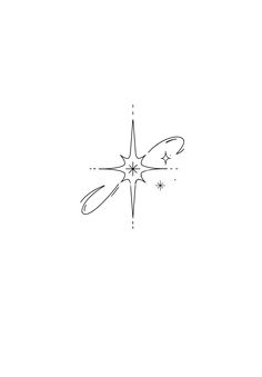 a black and white drawing of a star