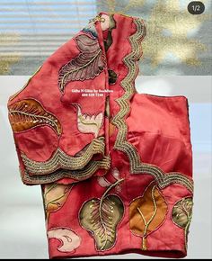 Kalamkari Blouse Designs Maggam Work, Kalamkari Work Blouse Designs, Kalamkari Maggam Work Blouses, Kalamkari Work Blouse, Blouse Designs Embroidery, Kalamkari Blouse Designs, Kalamkari Blouse