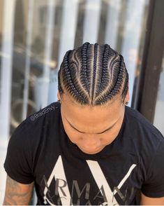 Native Braids Hairstyles Men, White Boy Braids, Fishbone Braids For Men, Mens Braids Hairstyles Cornrows, 2 Braids Men, Man Braid, Two Cornrow Braids, Cornrow Braids Men, Mens Twists Hairstyles