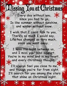 a christmas poem with snowflakes on it