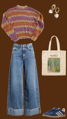 Funky Outfits Aesthetic, Thrifted Outfits, Funky Outfits, Hippie Outfits, College Fashion, Outfits Aesthetic, Everyday Outfits, Fashion Inspo Outfits