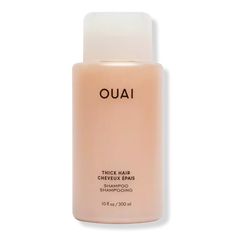 Thick Hair Shampoo - OUAI | Ulta Beauty Ouai Thick Hair, Shampoo For Wavy Hair, Ouai Shampoo, Shampoo For Thick Hair, Ouai Hair, Keratin Smoothing, Color Safe Shampoo, Hair Concerns, Marshmallow Root