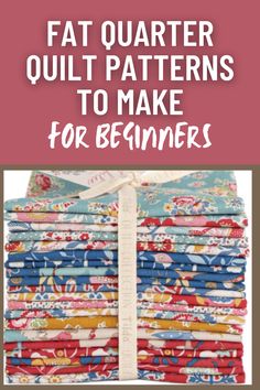 5 Fabric Quilts, Beginner Quilt Patterns Free Squares Simple, Easy First Quilting Project, 8 Fat Quarter Quilt Pattern Free, Quilts With Large Blocks, Fast And Easy Quilt Patterns Free, First Quilt Pattern Simple, Quilting Squares Patterns, Fat Quarter Quilt Pattern Free Simple