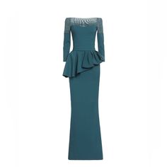 Chiara Boni Evening Dress, Size 40 It, (2-4 Us), Brand New With Tags. Woman Maxi Dress Size 4 Polyamide, Elastane In Green Tulle, Synthetic Rubber Material, Darts, Ruffles, Basic Solid Color, Wide Neckline, 3/4 Length Sleeves, No Pockets, No Fastening, Unlined, Stretch , Color: Dark Forest Green, Size: 4 Elegant Ruffled Evening Dress For Dinner, Fitted Ruffles Mother Of The Bride Evening Dress, Salmon Dress, Pink Flower Dress, Ruffle Gown, Embellished Midi Dress, Green Tulle, Chiara Boni, Maxi Gown Dress