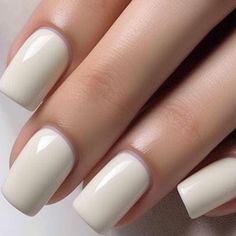 PRICES MAY VARY. 🟣 Short Square Press on Nails: Ivory White Press on Nails Square look clean and classic, suitable for everyone. 🟣 Different size fake nails: #0-11. You can choose the most suitable false nail for yourself ,it is easy to trim and file them to in any length and shape you like. 🟣Vivid Color& Durable: made of ABS material, which is smudge proof, more durable and not easy to break. No pressure on your nail beds and feel like real nails. 🟣Do what you want: Using our false nails wi White Press On Nails, Press On Nails Square, Nails Square, Get Nails, Nail Glue, False Nail, Matte Nails, Valentine's Day Nails, Square Nails