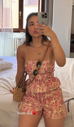 Aesthetic Vacation Outfits, Florida Fits, Breakfast Outfit, Twin Outfits, Casual Day Outfits, Cute Summer Outfits, Casual Style Outfits, Elegant Outfit