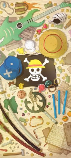 an image of a pirate themed background