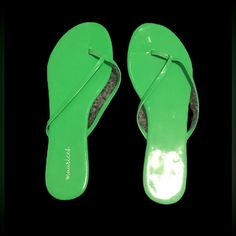 Nwot Women’s Maurice’s Sandals Color: Neon Green Neon Green, Women's Shoes Sandals, Womens Sandals, Shoes Sandals, Size 10, Neon, Women Shoes, Sandals, Green