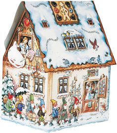 11501 Advents Calendar   Fairy Tale House  2 part - German Specialty Imports llc Hobby Craft Advent Calendar Castle, Victorian Houses Advent Calendar, Vintage Advent Calendar Free Printable, Wood Victorian Advent Calendars, Christmas Advent Calendar Vintage, Hobbycraft Advent Calendar House, Vintage Advent Calendars, Merry Chrismast, German Advent Calendar