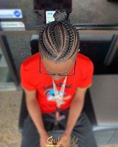 Men’s Braids Cornrows, Cornrow Man Bun, Man Bun Cornrows, High Fade Braids Men, Corn Rolls For Men, Men Braids Hairstyles Man Bun, Man Bun Hairstyles Braids, Men Braid Designs, Men’s Braids Hairstyles With Fade