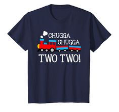 PRICES MAY VARY. This 2nd Birthday shirt for boys is perfect for your 2 year old’s train birthday party! Celebrate their special day the chugga chugga two two birthday design. The train lover second birthday boy will look so cute in this train toddler shirt. This Chugga Chugga 2 2 shirt is great for train birthday party supplies, favors and decorations for the birthday boy. It's the perfect 2nd birthday party idea for a choo choo I’m two party. Your two year old will love this 2nd birthday tshir 2nd Birthday Shirt Boy, Chugga Chugga Two Two Birthday, Second Birthday Boy, 2nd Birthday Boy, Chugga Chugga Two Two, Second Birthday Boys, Train Birthday Party, Two Birthday, 2nd Birthday Boys