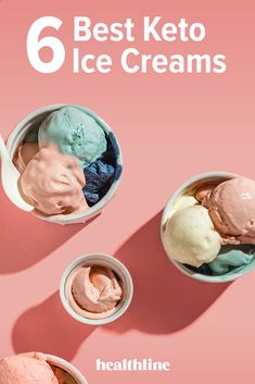 Here are the top 6 store-bought and homemade keto ice creams. Keto Diet Snacks, Ice Cream Base, Ice Cream At Home, Recetas Keto, Low Carb Vegetables