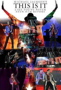 michael jackson's this is it poster