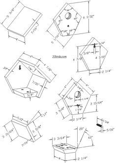 the plans for a birdhouse