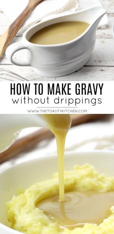 how to make gravy without drippings is an easy and delicious way to use gravy