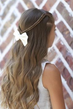 Girly Hairstyles, Infinity Braid, Cute Hairstyles For School, Hairstyles For Girls, Pinterest Hair, School Hairstyles, Back To School Hairstyles