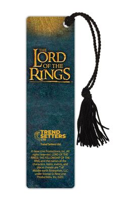 the lord of the rings bookmark with tassel