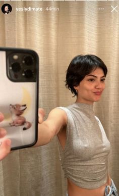 Bold Haircut For Women, Yesly Dimate Hair Short, Yesly Short Hair, Pixie Hair 2023, Really Short Hair Women, Short Hair Woman Aesthetic, French Mullet, Women’s Short Hair Cuts