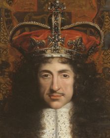 a painting of a man with a crown on his head