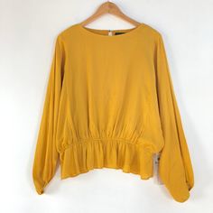 Nordstrom 1. State Golden Yellow Mustard Honey Pot Blouse Women's Size Large Nwt Size: Women's Large New With Tags!! Yellow Tops For Workwear In Fall, Yellow Tops For Fall Workwear, Mustard Long Sleeve Blouse For Fall, Mustard Long Sleeve Top For Work, Yellow Long Sleeve Blouse For Fall, Yellow Tops For Fall Brunch, Nordstrom Long Sleeve Tops For Fall, Nordstrom Long Sleeve Tops For Spring, Spring Yellow Workwear Blouse