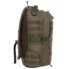 The Quest 29L Pack by Outdoor Products includes 1 large main compartment, a front compartment with a multitude of accessory pockets to stash your electronics and smaller gear. M.O.L.L.E. attachment points throughout bag for versatility, vertical front pocket, two side pockets, and side compression straps. Keep cool foam mesh padded backing keeps you cool and comfortable while the fully adjustable shoulder straps and a sternum strap helps you position your load for a comfortable fit. Durable Camping Backpack With Functional Pockets, Functional Pocket Backpack For Camping, Functional Pockets Backpack For Camping, Functional Backpack With Multiple Pockets For Outdoor Activities, Functional Hiking Bags With Multiple Pockets, Functional Hiking Bag With Multiple Pockets, Outdoor Products, Keep Cool, Keep Your Cool