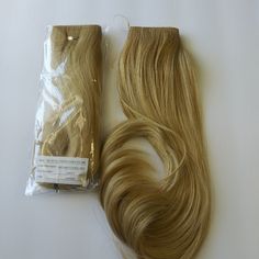 New Halo Hair Extensions Get Instant Long And Fullness Hair 2 Pieces Set Hair Extension Halo High Quality Fiber -Length 16" Long -2 Pieces ( Halo String ) - Straight Natural - Color Medium Golden Blonde Important! The Color Might Look Slightly Different Due To Color Setting On Your Own Device. Send Me A Message If You Need More Information :) No Refunds No Exchange Due To Hygiene Concerns Thanks Medium Golden Blonde, Secret Hair Extensions, Blue Ombre Wig, Dark Brown Hair Extensions, Bump Hairstyles, Gabor Wigs, Brown Hair Extensions, Luxy Hair Extensions, Straight Natural