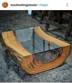 Free Woodworking Project Plans, Wood Resin Table, Wood Table Design, Log Furniture, Diy Holz, Resin Furniture, Into The Woods, Woodworking Projects Plans, Wood Working For Beginners