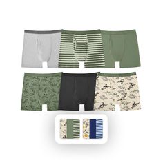 Your child will experience ultimate comfort in these boxer briefs with soft brushed back elastic. Made with 100% organic cotton, our super soft boxer briefs are breathable with an open fly construction and gussets designed to help maintain all-day comfort. The soft elastic waistband gives just the right amount of stretch so your child can move easily through their day. Tagless labels and flat seams will not scratch or irritate sensitive skin.These packs are an excellent value for the price. Feat Robot Print, Members Mark, Space Stars, Sam's Club, Kids Socks, 6 Packs, Dinosaur Print, Fun Prints, Boxer Briefs