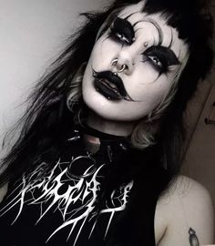 Goth Make Up, Rock Makeup, Goth Metal, Streetwear For Men