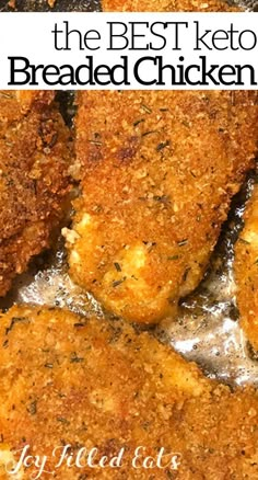 the best keto breaded chicken recipe