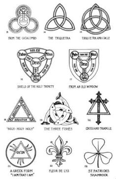 an image of various symbols and their meanings