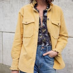 Brand New Rebecca Taylor La Vie Corduroy Jacket. More Yellow Like The Stock Photos In Person. Open To Offers! Casual Mustard Cotton Outerwear, Yellow Tops For Fall Workwear, Yellow Tops For Workwear In Fall, Yellow Relaxed Fit Outerwear With Pockets, Relaxed Fit Yellow Outerwear With Pockets, Yellow Relaxed Fit Outerwear For Fall, Yellow Tops With Pockets For Fall, Yellow Workwear Tops With Pockets, Yellow Fall Tops With Pockets