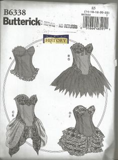 an image of a women's dress pattern