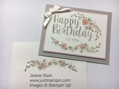 two greeting cards, one with a happy birthday to you card and the other with an envelope