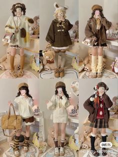 Full Body Outfits Aesthetic, Cute Cat Outfits, Cafe Outfit, Kawaii Outfit Ideas, 일본 패션, Anime School, Cosplay Kawaii, Girl Cat, Kawaii Fashion Outfits