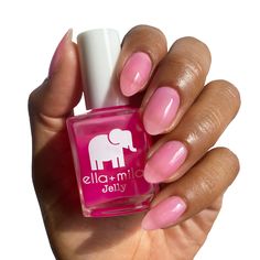 Sheer, bright pink {matte finish} Nail polish bottle 13.3 ml - 0.45 fl oz | ingredients "17-Free" products do not contain: Acetone, Animal-Derived Ingredients, Bisphenol-A, Camphor, Ethyl Tosylamide, Formaldehyde, Formaldehyde Resin, Gluten, Glycol Ether of Series E (Gycol ethers derived from ethylene oxide), Nonylphenol Ethoxylate, Parabens, Phthalates (including DBP), Styrene, Sulfate, Toluene, Triphenyl Phosphate (TPHP/TPP), Xylene Vegan Animal cruelty-free Quick Dry Chip Resistant Made in th Peeling Nails, Nail Polish Bottle, Pink Sand Beach, Kiss Nails, Damaged Nails, Nail Polish Bottles, Vegan Animals, Nail Strengthener, Pink Sand