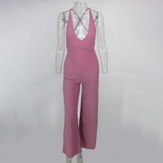 Type: JUMPSUITS Length: Full Length Material: Polyester Item Type: Jumpsuits & Rompers Style: Sexy & Club Decoration: Hollow Out Fabric Type: Broadcloth Fit Type: Straight Pattern Type: Solid Gender: Women Item: Women jumpsuit Club Romper, Club Decoration, Bandage Jumpsuits, Luxurious Dresses, Rompers Womens Jumpsuit, Women Jumpsuit, Casual Bodysuit, Gown Plus Size, Pink Jumpsuit