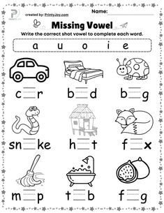 Vowel Kindergarten Activities, Free Vowel Worksheets, Kindergarten Learn To Read Activities, Ela Worksheets Kindergarten, An Words Worksheets For Kindergarten, Kindergarten Phonics Worksheets Free, Kindergarten Ela Worksheets, Cvc Worksheets Free Printable, I Sound Words Worksheet