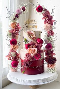 🎂🍰🎂15+Delicious and Cute Birthday Cake Ideas You Can Copy🎂🍰🎂 Mom Bday Party Ideas, Cute Cakes For Moms Birthday, Floral Design Cakes, Cake For Mother Birthday, 70 Cake Birthday, Happy Birthday Mom Cake Ideas, Happy Birthday Mommy Cake, Cake Ideas For Moms Birthday, Mom Birthday Cake Ideas Mothers