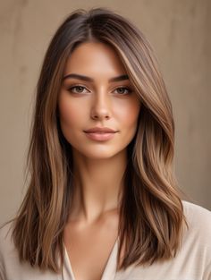 18 Low Maintenance Brunette Balayage Hair Ideas You Must Try in 2024 – Scan to Talk Medium Brunette Balayage, Foilayage Brunette, Low Maintenance Brunette Balayage Hair, Natural Brunette Hair, Brunette Hair Styles, Brown Haircut, Low Maintenance Short Haircut, Caramel Blonde Hair