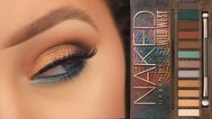 Urban Decay Pallet Looks, Urban Decay Makeup Tutorial, Country Eyeshadow Looks, Wild West Urban Decay, Wild West Pallet Looks, Ud Wild West Palette Looks, Wild West Pallet Looks Urban Decay, Urban Decay Wild West Palette Tutorial, Urban Decay Eyeshadow Looks