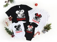 Disney White Christmas Tops, Disney Family Shirt, Family Shirt Design, Christmas Maternity Shirt, Animal Kingdom Shirts, Disney Christmas Shirts, Minnie Shirt, Couple Christmas, Mickey Mouse Birthday Party