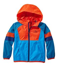 #LLBean: Toddlers' Wind and Rain Jacket Long Sleeve Raincoat With Fleece Lining For Outdoor Activities, Long Sleeve Raincoat With Fleece Lining For Outdoor, Multicolor Waterproof Hooded Outerwear, Multicolor Hooded Waterproof Outerwear, Casual Long Sleeve Raincoat For Camping, Multicolor Raincoat For Rainy Weather In Fall, Waterproof Nylon Windbreaker For Camping, Hooded Multicolor Outerwear For Rainy Weather, Multicolor Nylon Outerwear For Outdoor