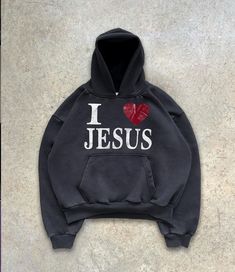 Jesus Loves You Hoodie, Modest Girly Outfits, God Clothes, Aurora Fashion, Jesus Clothes, Church Fits, Christian Streetwear, Inside My Bag, Modesty Outfits