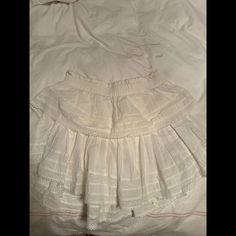 Loveshackfancy Ruffle Mini Skirt White Med. Condition Is New With Defects. Shipped With Usps Ground Advantage. Mini Skirt White, Ruffle Mini Skirt, Skirt White, White Skirts, Women's Skirt, Mini Skirt, Womens Bottoms, Womens Skirt, Color White