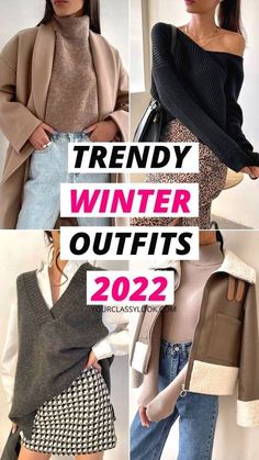 Affordable Winter Outfits, Trendy Winter Outfits, Cozy Winter Fashion, Chic Outerwear, Winter Outfits Aesthetic, Trendy Outerwear, Winter Outfits Warm