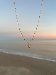 14k gold filled starfish necklace 🌞 waterproof, tarnish resistant, and hypoallergenic these come at a standard size of 16" and are not adjustable please let me know if you'd like a different length, I am happy to accommodate! Jewelry Designs Ideas, Ocean Isle Beach Nc, Beachy Necklace, Coastal Jewelry, Ocean Isle Beach, Beach Necklace, Casual Outfit Inspiration, Beach Necklaces, Starfish Necklace