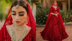 The bride of the week made our hearts flutter in two beautiful Sabyasachi Mukherjee lehengas and in one pristine 'nani ka joda' for her 'nikaah'. Check out as we decode her bridal looks! Pre Bridal, Pink Lip Color, Sabyasachi Mukherjee, Sabyasachi Lehenga, Indian Bridal Photos, Traditional Indian Dress