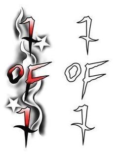 an image of some type of tattoo design