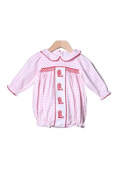 Sweet Cowgirl Boots Pink Gingham Bubble – The Smocked Flamingo Pink Gingham, Cowgirl Boots, Gingham, Boots